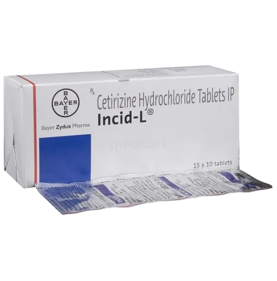 incid l 10mg tablet 10's